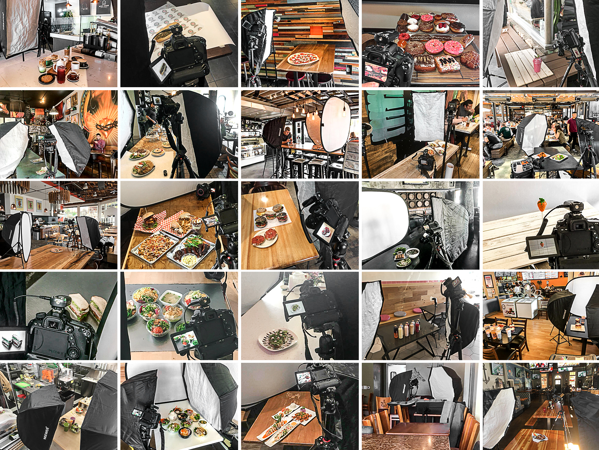 Behind the Scenes food for blog by Lucas Barbieri of LensLife Photo in San Diego California