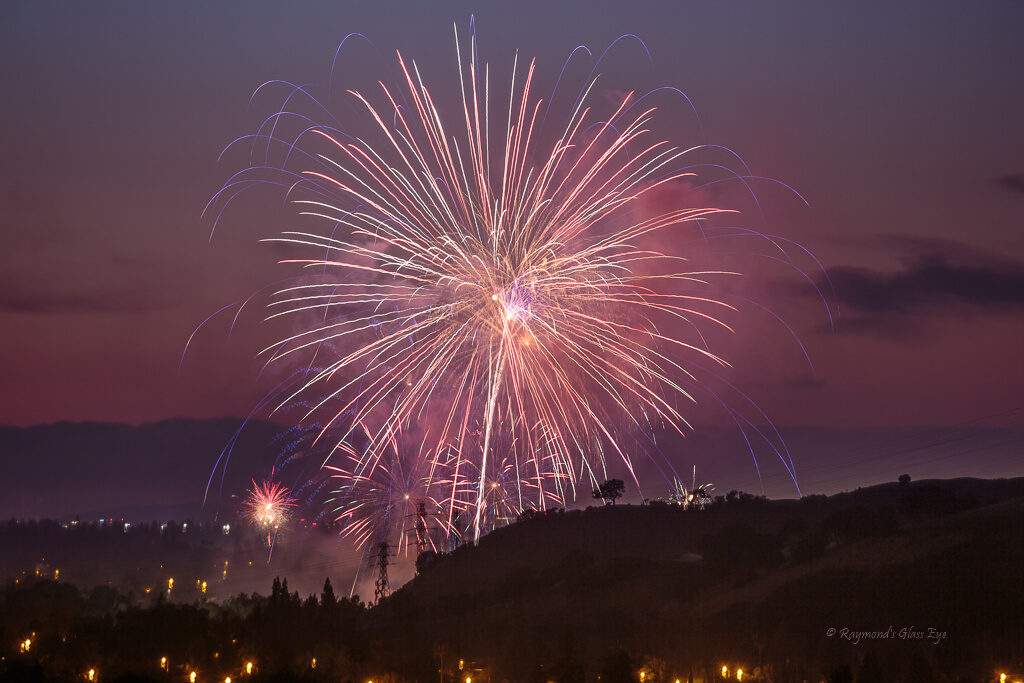 Raymond's Glass Eye - Explosive Fireworks