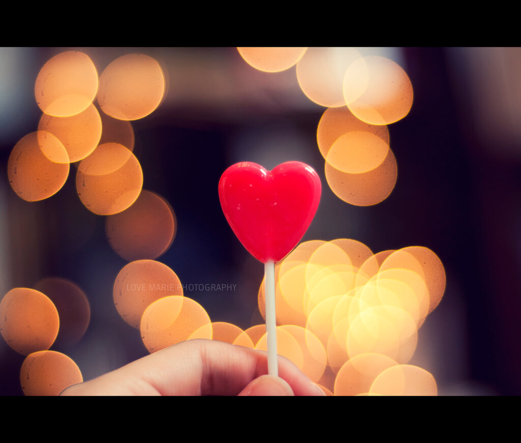 Marie Sturges - Candy Heart lollipop