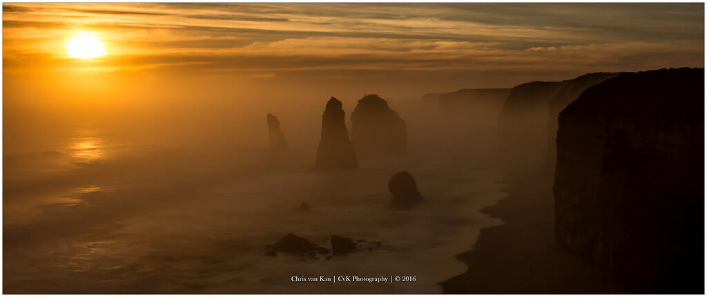 Chris van Kan - Misty Ocean, Australia