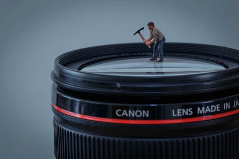 miniature camera lens