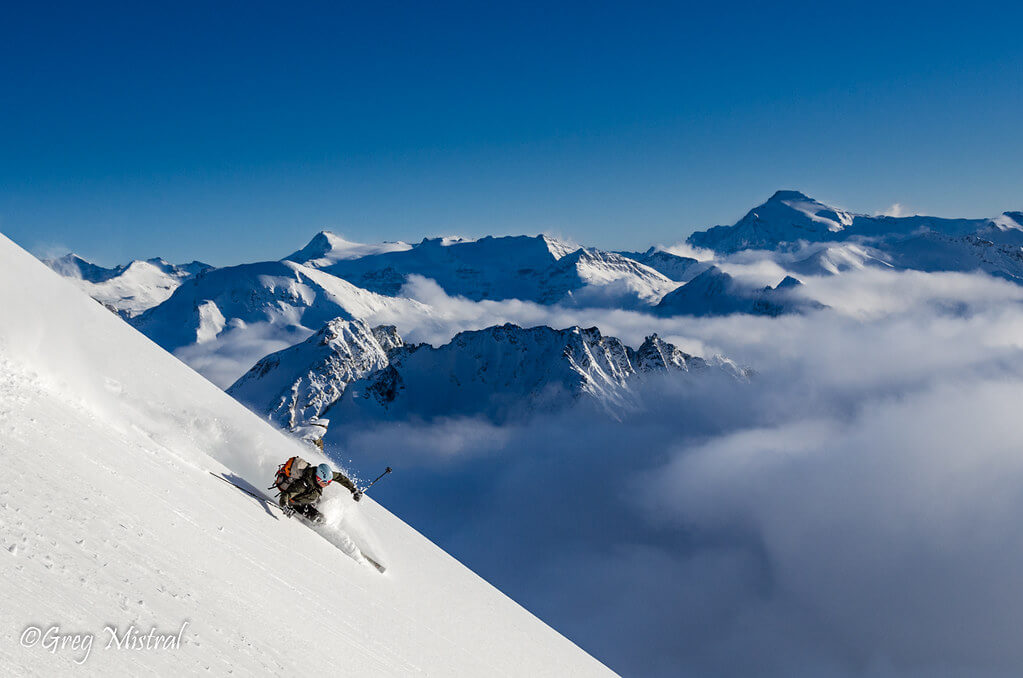 Gregory Mistral - Skiing mountain